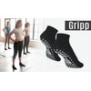 BLUECHOLON Non Slip Fitness Pilates Socks 80% Polyester 20% Cotton