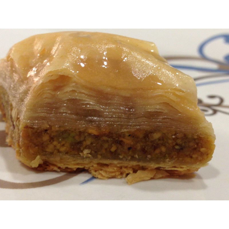 Tumea Sweets Organic Baklava with Pistachio & RAW Honey! Unique