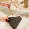 YUPER Bathroom Organizer Countertop, Triangle 2-Tier Bathroom Organizers and Storage,