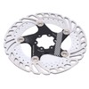 Disc Brake Rotor Black CNC Engraving Milling Anodized Marking Bike