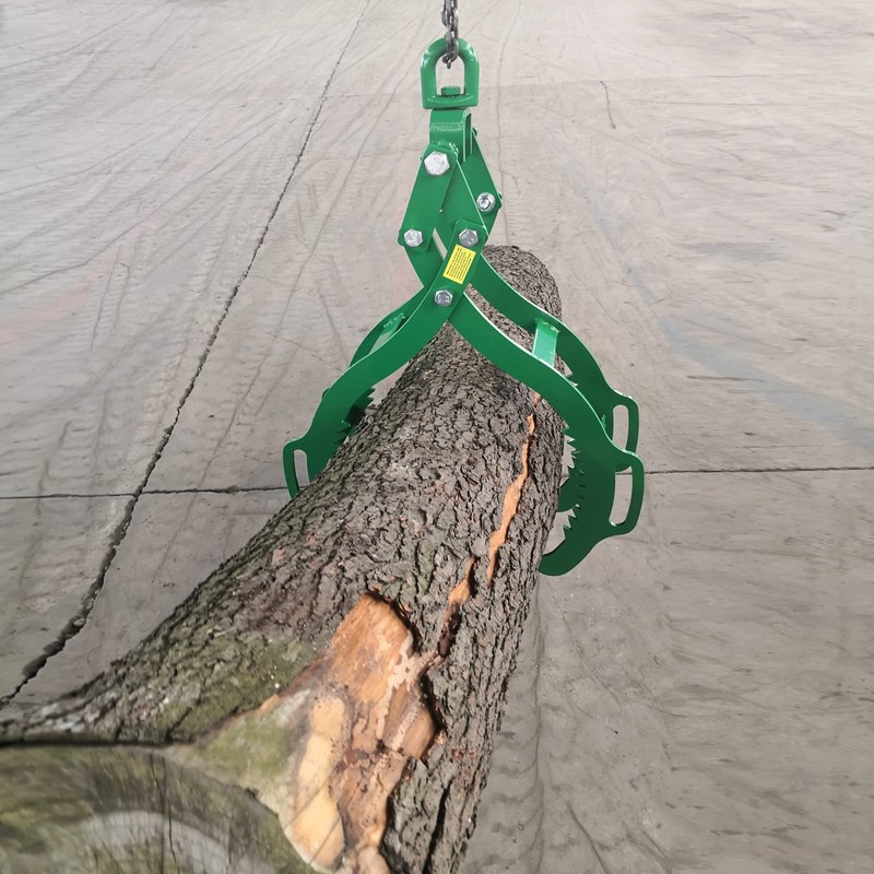 4 Claw Log Lifting Tongs Timber Claw Hook, 32in -