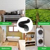 HealSmart 4" 25 Ft Aluminum Ducting Flexible, Heavy-Duty Four-Layer Protection