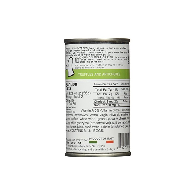 Urbani Truffle Thrills, Truffles and Artichokes, 6.4 Ounce Can