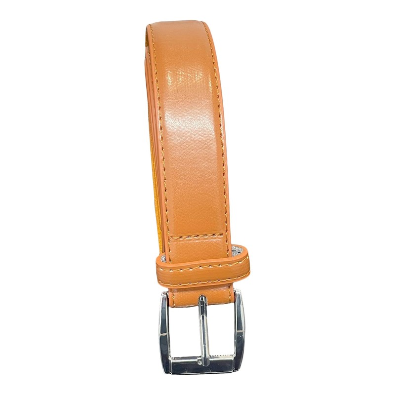 Men's Leather Lined Trouser Belt, 1" Wide, Great for Everyday
