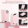 PIFOOG Key Fob Cover for Volkswagen VW Tiguan Jetta Golf