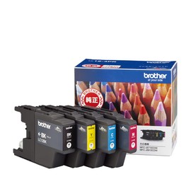 Brother Genuine Ink Cartridge 4 Color Pack (Eco Packaging) LC12-4PK-E Compatible Model Numbers: MFC-J6710CDW, MFC-J710D, DCP-J940N, DCP-J540N, etc