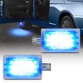 NEIFILES LED Door Courtesy Shadow Light Puddle Lights Compatible with 2008-2020 Dodge Challenger Chrysler 200 300 Sebring (Blue Light)