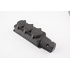 Schuko Solid Rubber Plug, Coupling or Schuko Socket Rubber Set