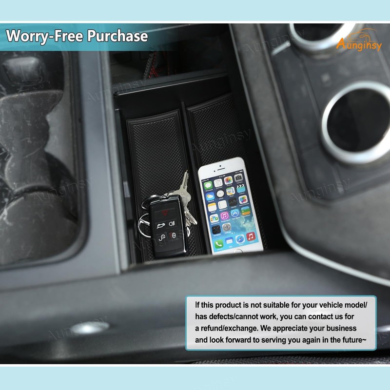 Aunginsy Center Console Organizer Tray Compatible with Land Rover Defender
