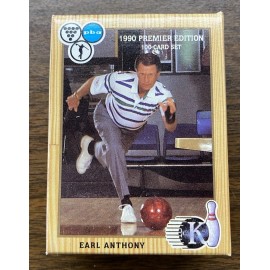 NEW SEALED 1990 Bowling Kingpins Premier Edition 100 Card Set EARL ANTHONY etc.