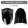 Windshield Windscreen Wind Deflector Screen Double Bubble for Ninja ZX6R