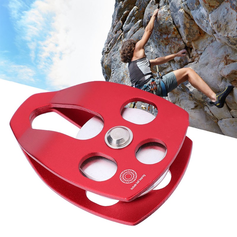 30KN Large Single Pulley Bearing Sheave Sliding Side Plate for
