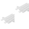 Tiudium 5 Pairs Clay Rolling Pin Guides for Dough Thickness