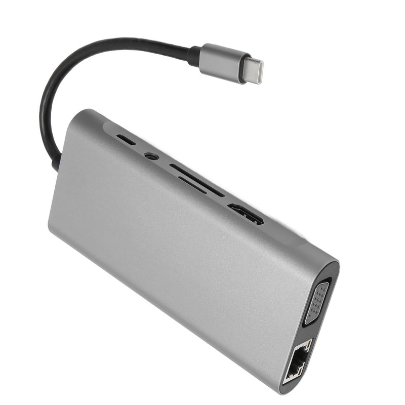USB C Hub 11 in 1 HD Multimedia Interface VGA