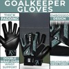 ZABZ Goalkeeper Gloves Non-slip Latex Material Soccer Goalie Football Goalkeeping