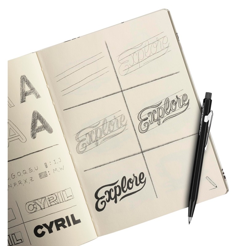 Caran d'Ache Rylsee 0454.323 A5 Blank Sketchbook in Urban Graphic