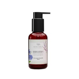 Anissa Naturkosmetik Bodylotion - Pflege für anspruchsvolle & sensible Haut, feuchtigkeitsspendend, natürliche Inhaltsstoffe, Vegan, 100ml - Body Lotion Damen Skin Care