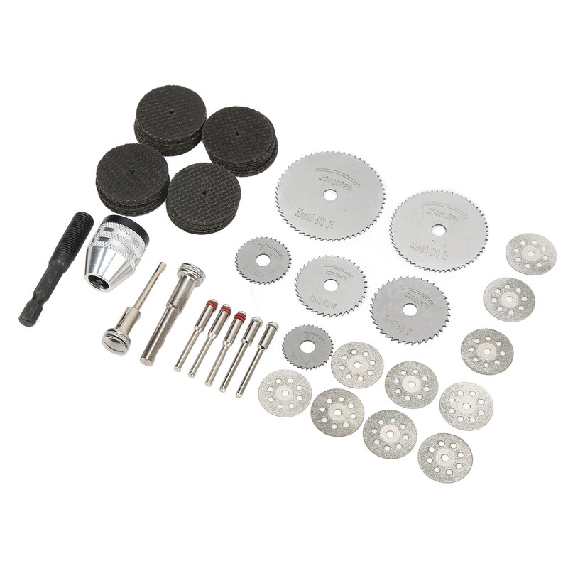 60Pcs Cutting Disc Wheel Cutter Rotary Tool Circular Saw Blade