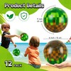 24 Pack Pixel Themed Beach Balls - 6 Inch Floating