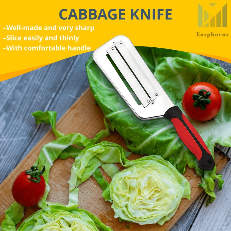 Eosphorus Cabbage Shredder for Coleslaw Cabbage Knife Cabbage Cutter Cabbage