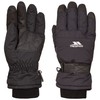 Trespass Gohan II, Black, M, Warm Padded Waterproof Gloves Adult