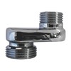 Somatherm 337-15 Elbow Wall Connector M15/21 ecr.15/21 25 mm, Grey