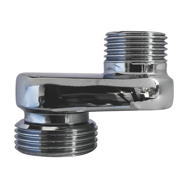 Somatherm 337-15 Elbow Wall Connector M15/21 ecr.15/21 25 mm, Grey
