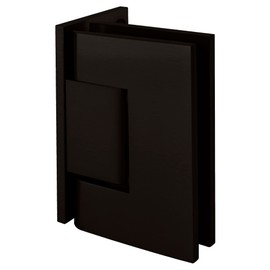 C.R. LAURENCE GEN0440RB CRL Oil Rubbed Bronze Geneva 044 Series Wall Mount Offset Back Plate Hinge