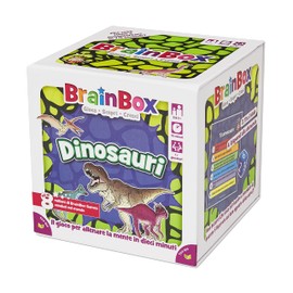 Asmodee - BrainBox: Dinosaur (2022), Game to Learn and Train the Mind, 1+ Player, 5+ Years Old, Ed. in Italian