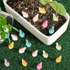 16Pcs Mini Luminous Resin Chicken,Miniature Chicken Figurines,Cute Chicken Ornaments,Glow in