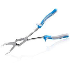 SPEEDWOX 13" Long Reach Double Joint Curved Long Nose Pliers 90° Double Material Pliers Long Reach Curved Long Reach Extra Long Reach Compound Pliers