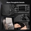 Besnfoto Camera Backpack Waterproof Bag Professional Travel Photography Bag Large