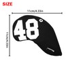 Andux 7pcs/Set Golf Wedge Irons Club Head Covers with Degree