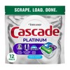 Cascade Platinum Dishwasher Pods, Dishwasher Detergent, Dish Detergent Soap, Fresh,