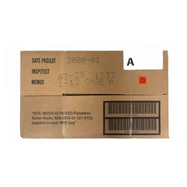 Generic MREs - 2025 Inspection Military MREs (Meals Ready to Eat) - A or B case Randomly slected