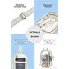 Clear Crossbody Bag Clear Bag for Stadium Events, Clear Purses