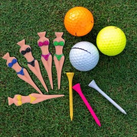 PMX Tees De Golf Con Forma De Mujer, Tees Golf Figuras Creativas