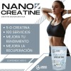 Creatina Monohidratada 500g Nanogen Nutrition 100 Servicios
