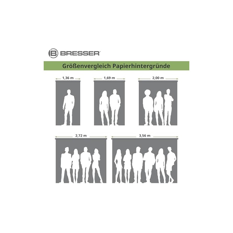 BRESSER SBP14 Paper Background Roll 2.72 x 11m Buttercup Yellow