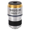 60X Biological Microscope Achromatic Objective Lens RMS Thread 185 Optical