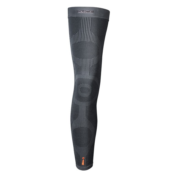 INCREDIWEAR Single Leg Sleeve, Charcoal, X-Large, 0.03 Pound
