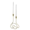 Black+Blum Loop 12-1/5 by 26 by 6-Inch Candelabra, Gold