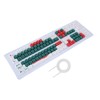 Keyboard Keycaps 123 Keys OEM Height Sublimation Process Ergonomic Design
