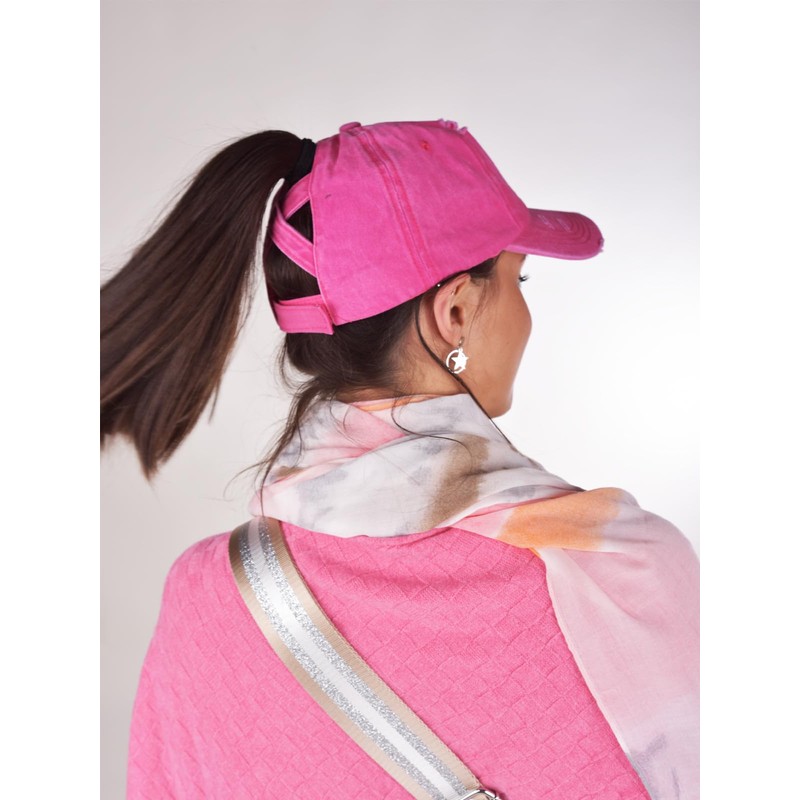styleBREAKER 04023080 Women's Baseball Cap in Washed Destroyed Used Look,