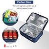 MIER Portable Thermal Insulated Cooler Bag Mini Lunch Bag for