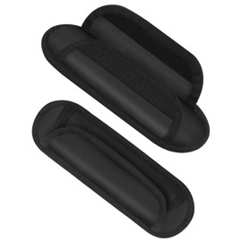 2PCS Tactical Shoulder Strap Pads, Black Backpack Strap Pads, Shoulder Relief Pad for Laptop Bag Guitar Safety Belt Tactical Bag