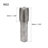 sourcing map Metric Hand Tap M22 Thread 1.5 Pitch 4