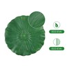 WILLBOND 12 Pieces 4 Kinds Artificial Lotus Leaves Floating Foam