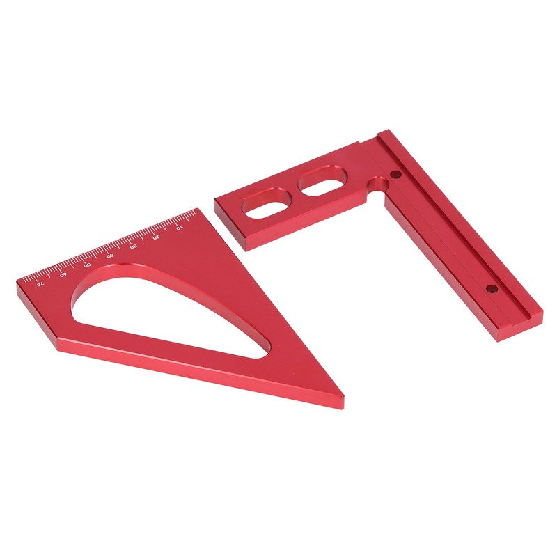 Angle Ruler 45 90 Degree Angle Aluminum Alloy Miter Protractor