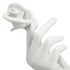Hand Display Stand White Resin Smoothing Elegant Multifunction Jewelry Display